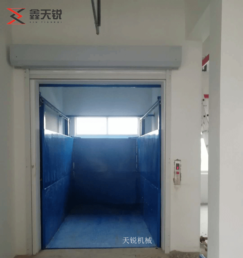 红河上货专用导轨式升降货梯